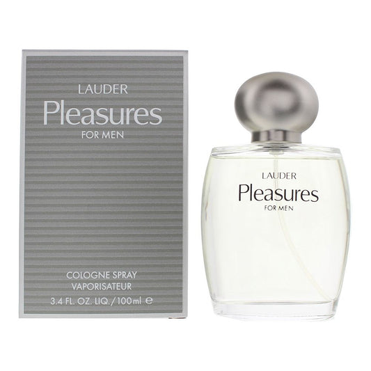 Estee Lauder Pleasures For Men Cologne Spray 100ml Spray For Mens Fragrance