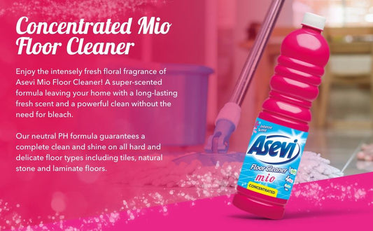 Asevi Bundle Spanish Cleaning Products Fabric Stain Remover Freshener Floor Home