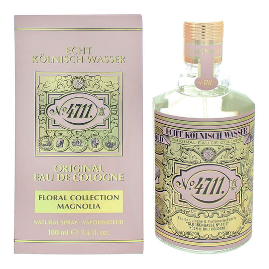 4711 Floral Collection Magnolia Eau de Cologne 100ml Unisex Fragrance Spray