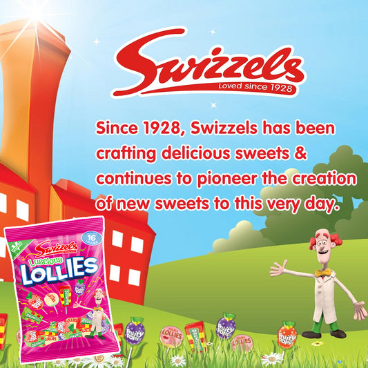 Swizzels Luscious Lollies Mix Sweet Vegan Candy