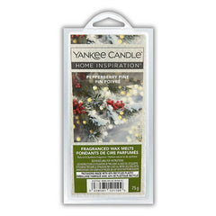 Yankee Candle Wax Melts Scented Home Room Fragrance Pepperberry Pine 75G