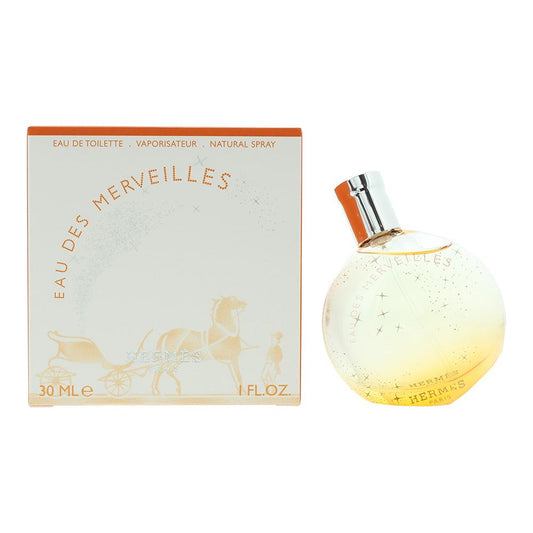 Hermes Eau Des Merveilles Eau de Toilette 30ml Womens Fragrance Spray