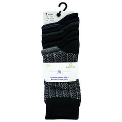 William & Edwards Mens Socks Cotton Material Multi Pattern Colours Uk 6-11