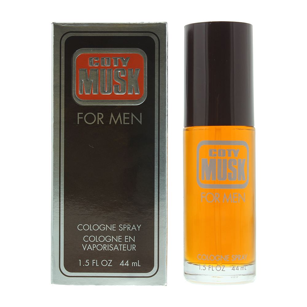 Coty Musk For Men Eau de Cologne 44ml Mens Fragrance Spray
