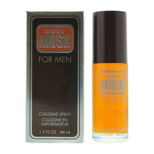 Coty Musk For Men Eau de Cologne 44ml Mens Fragrance Spray