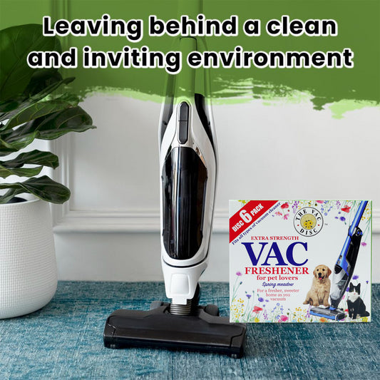 Vac Freshener Disc Extra Strength Fits All Vacuum 3 Pcs Bundle Set