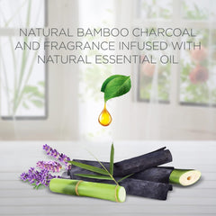 Air Wick Bamboo Based Odour Absorbing Charcoal Bag Lavender Scent (2 X 60G)