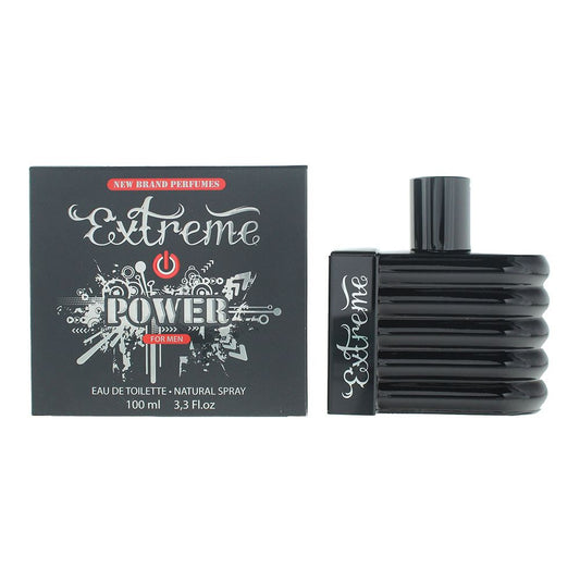 New Brand Extreme Power For Men Eau de Toilette 100ml Mens Fragrance Spray