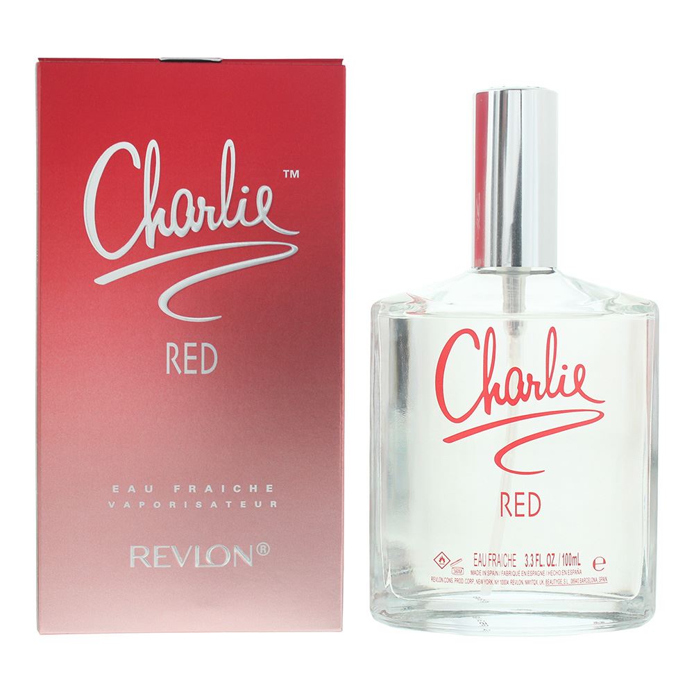 Revlon Charlie Red Eau Fraiche 100ml Womens Fragrance Spray
