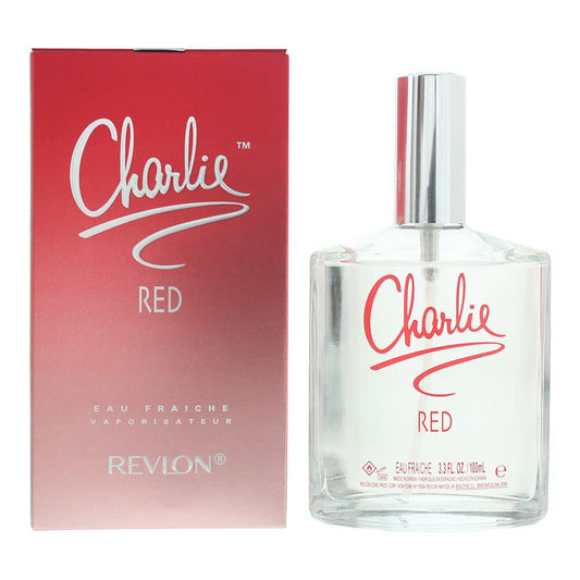 Revlon Charlie Red Eau Fraiche 100ml Womens Fragrance Spray