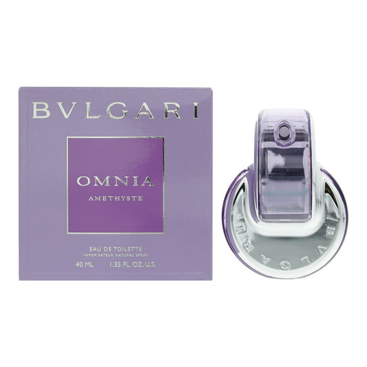 Bulgari Omnia Amethyste Eau de Toilette for Women 40ml Natural Spray