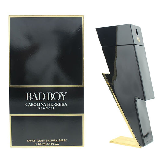 Carolina Herrera Bad Boy Eau de Toilette 100ml Mens Fragrance Spray