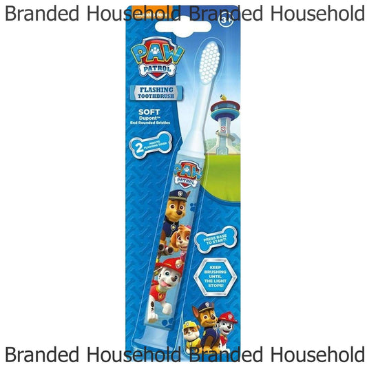 Paw Patrol Flashing Toothbrush Soft And Rounded Bristle