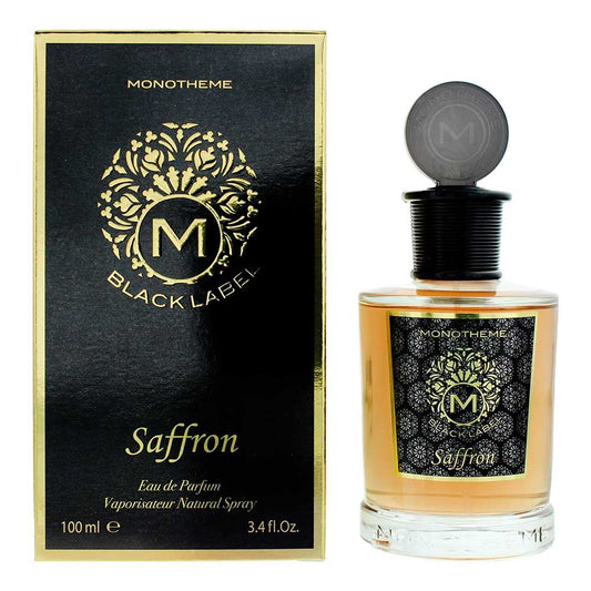 Monotheme Black Label Saffron Eau de Parfum 100ml Natural Spray