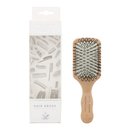 Acca Kappa Beech Wood Mini Paddle Hair Brush For Unisex