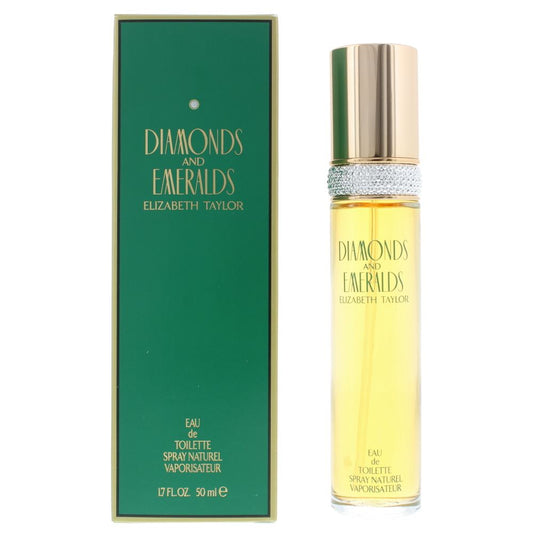 Elizabeth Taylor Diamonds & Emeralds Eau de Toilette 50ml Womens Fragrance Spray