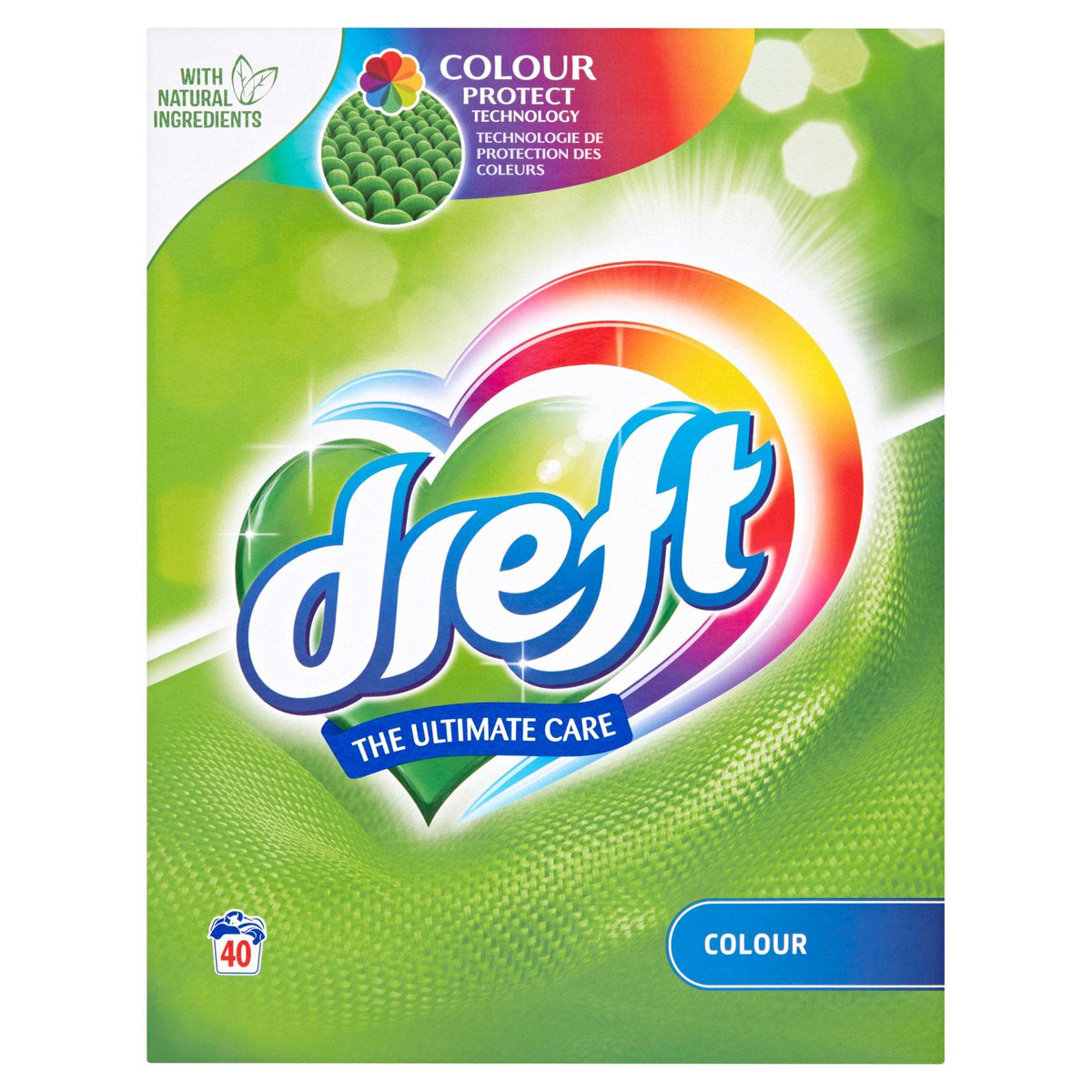 Dreft Laundry Detergent Powder The Ultimate Care Colour Protect 40W 2.8Kg