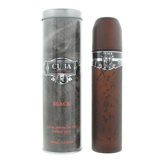 Cuba Paris Classic Black Eau de Toilette 100ml Mens Fragrance Spray