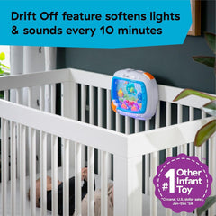 Baby Einstein Sea Dreams Soother, Crib Toy with Remote, Baby Sleep Aid, Calming Lights & Melodies, Newborn and Up