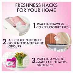 Lenor Pink Blossom Tumble Dryer Sheets Laundry Fragrance Softener 34s