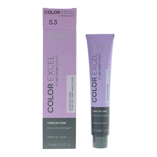 Revlon Color Excel 5.3 Light Golden Brown Hair Colour For Women