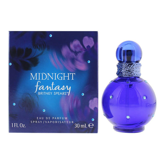 Britney Spears Midnight Fantasy Eau de Parfum 30ml Spray Womens Fragrance