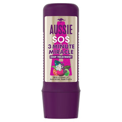 Aussie Sos Kiss Of Life Shampoo & Deep Treatment For Dry Damaged Hair Mask Set