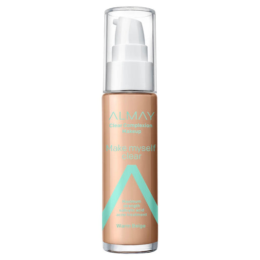 Almay Clear Complexion Makeup 700 Warm Beige Treatment 30ml
