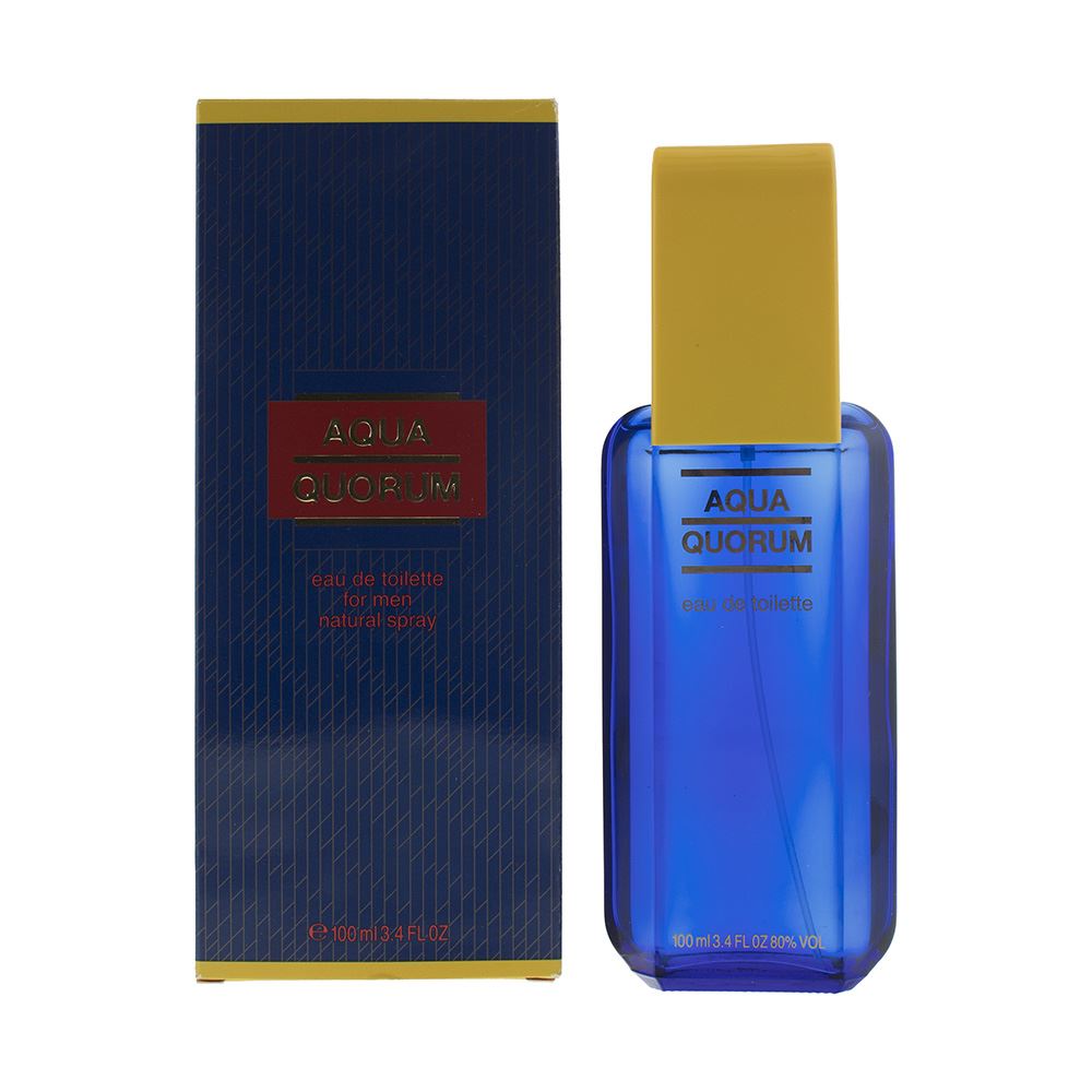 Puig Aqua Quorum Eau de Toilette 100ml Mens Fragrance Spray