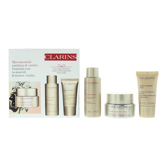 Clarins Nutri-Lumiere 3 Piece Gift Set