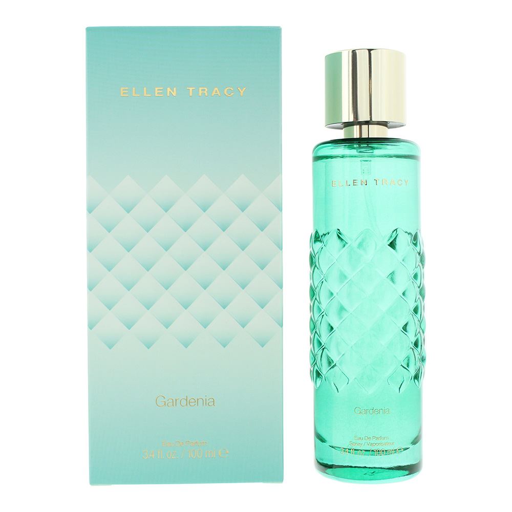 Ellen Tracy Quilted Gardenia Eau de Parfum 100ml Womens Fragrance Spray