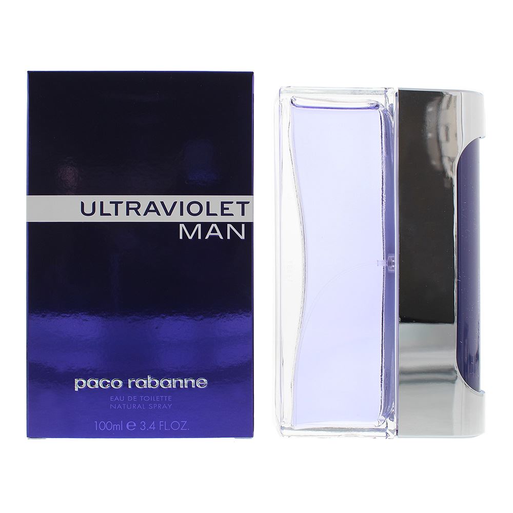 Paco Rabanne Ultraviolet Man Eau de Toilette 100ml Spray Mens Fragrance