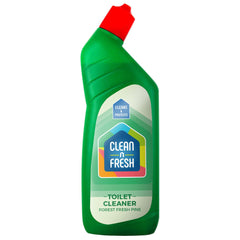 Clean N Fresh Toilet Cleaner Forest Fresh Pine Sparkling Finish 750ml Clingsbowl