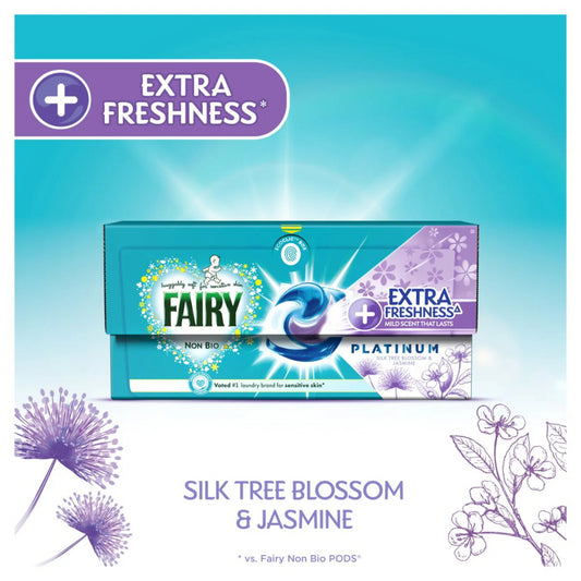 Fairy Silk Tree Blossom & Jasmine Fabric Softener Gel Pods Laundry Bundle Set