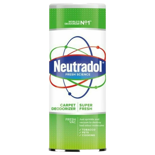 Neutradol Carpet Deodorizer Bad Smell Freshener Super Fresh 350G