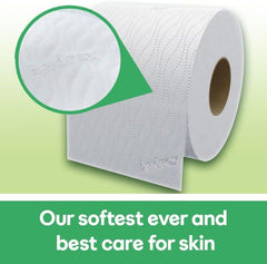 Andrex Ultra Care Toilet Tissue Rolls Paper Sheet Soft For Sensitive Skin