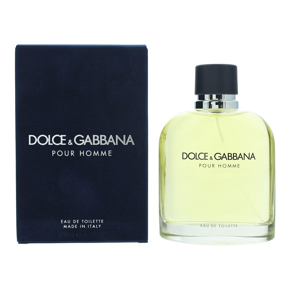Dolce & Gabbana Pour Homme Eau de Toilette 200ml Mens Fragrance Spray