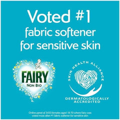 Fairy Laundry Fabric Softener Clothes Fresh Almond Milk & Manuka 50 Wash 1.65L