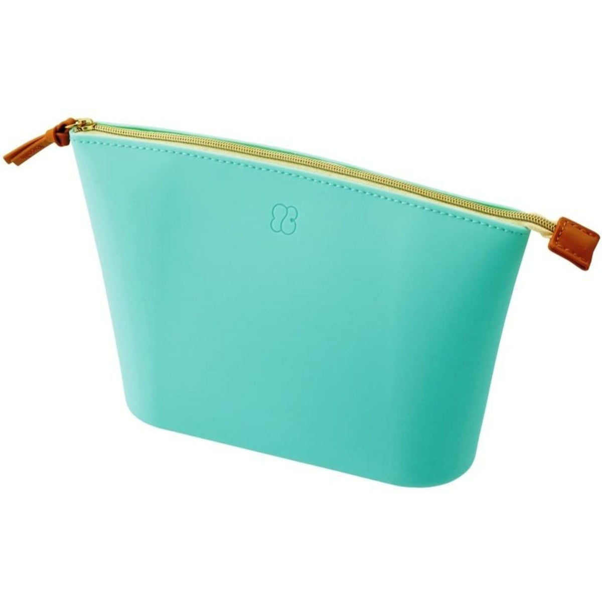Bloomin Bag Large Wide Open Pouch Cosmetic Smallgift Coinpurse Mint Green