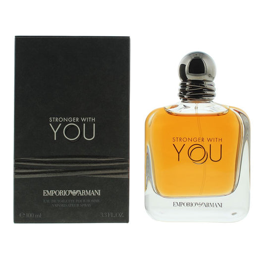 Emporio Armani Stronger With You Eau de Toilette 100ml Mens Fragrance Spray