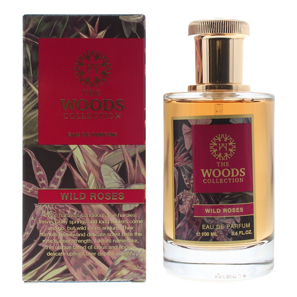 The Woods Collection Wild Roses Eau de Parfum 100ml Unisex Fragrance Spray