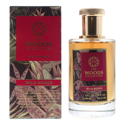 The Woods Collection Wild Roses Eau de Parfum 100ml Unisex Fragrance Spray