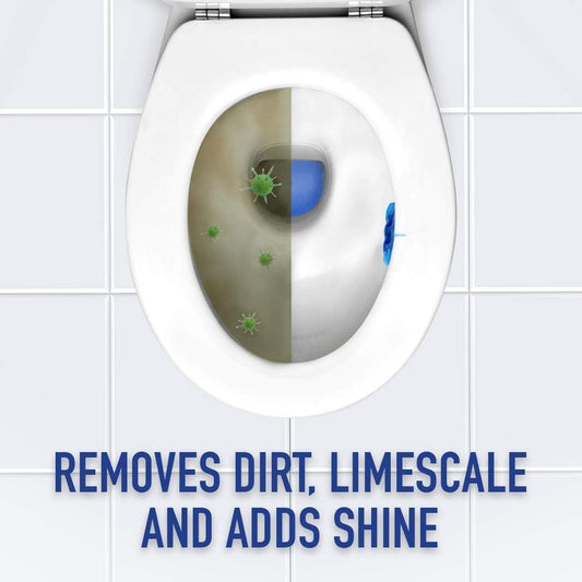 Harpic Toilet Rim Block Active Fresh Palm Paradise Anti-Limescale Cleaning Foam