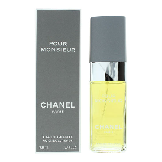 Chanel Pour Monsieur Eau de Toilette 100ml Mens Fragrance Spray