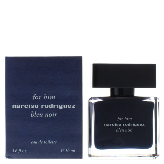 Narciso Rodriguez Bleu Noir Eau de Toilette 50ml Spray For Mens Fragrance