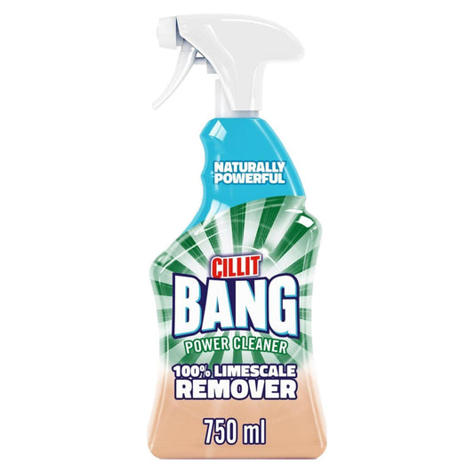 Cillit Bang Naturally Powerful Cleaner Spray Limescale Remover 750ml