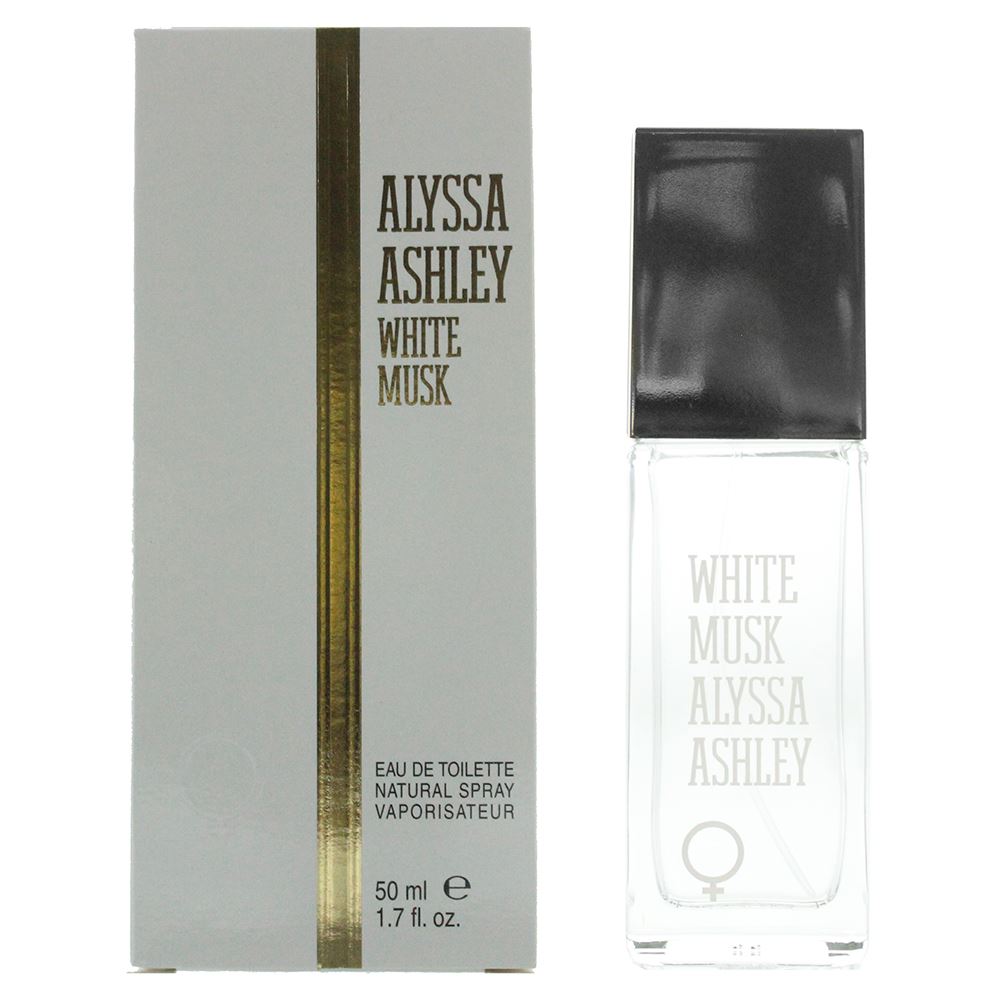 Alyssa Ashley White Musk Eau de Toilette 50ml Spray Womens Fragrance