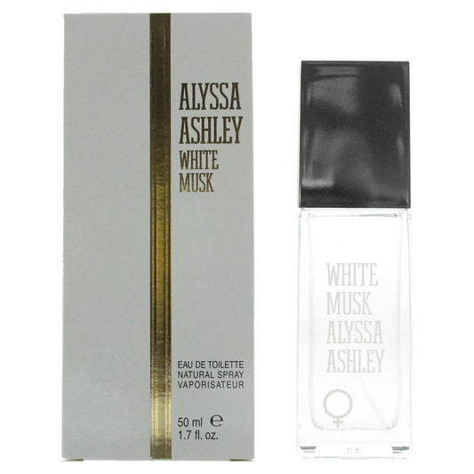 Alyssa Ashley White Musk Eau de Toilette 50ml Spray Womens Fragrance