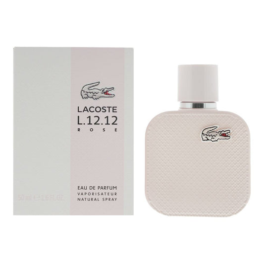 Lacoste L.12.12 Rose Eau de Parfum 50ml Womens Fragrance Spray
