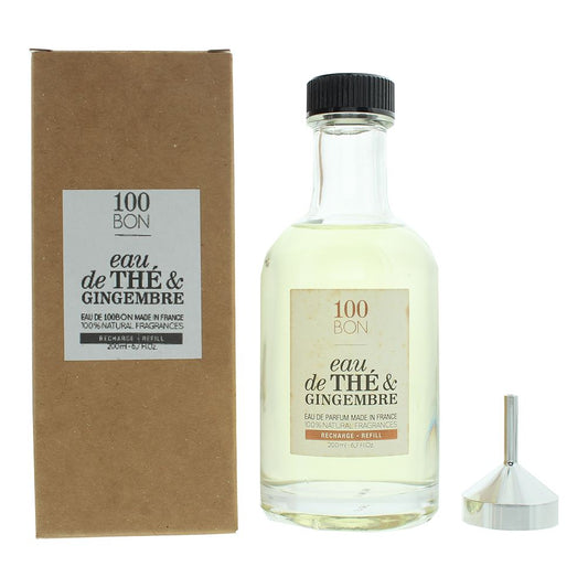100 Bon Eau De The & Gingembre Refill Eau de Parfum 200ml Unisex Fragrance Spray